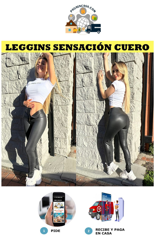 Leggins Sensación Cuero