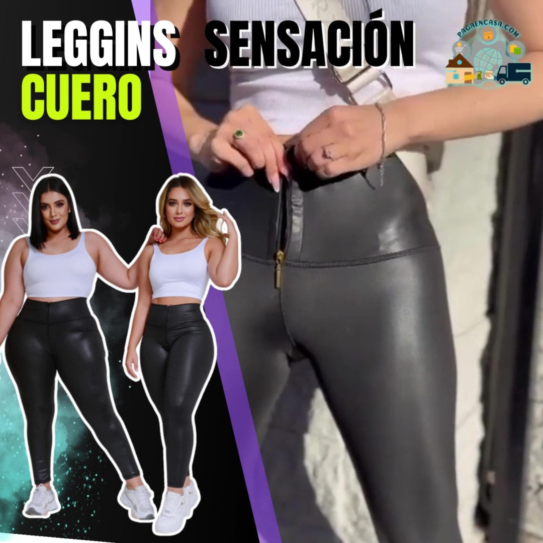 Leggins Sensación Cuero