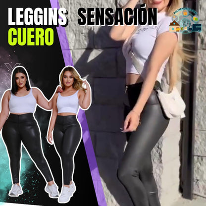 Leggins Sensación Cuero