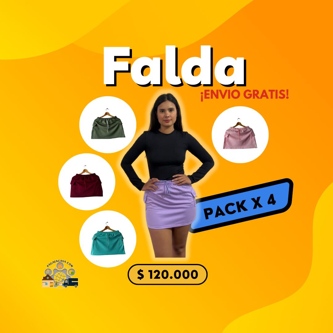 Falda Casual y Deportiva