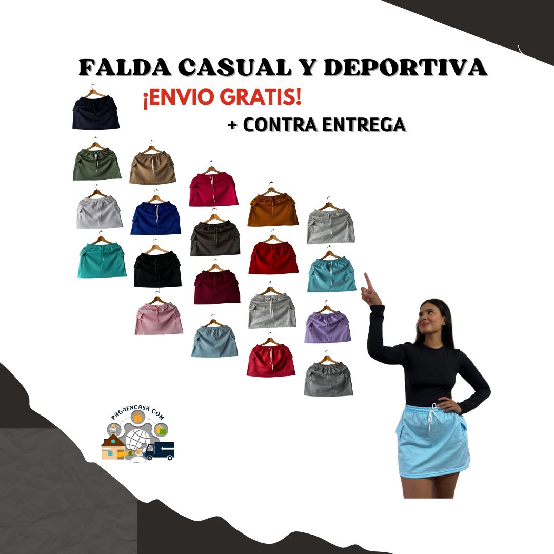 Falda Casual y Deportiva