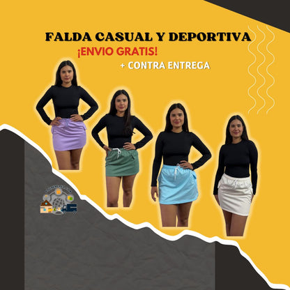 Falda Casual y Deportiva