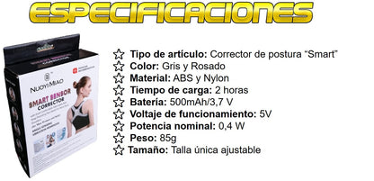 Corrector Postura Smart